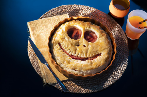 Tarte salée dia de los muertos 